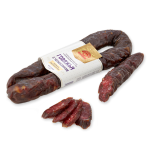 Beef Sausage with prunes raw smoked 300g