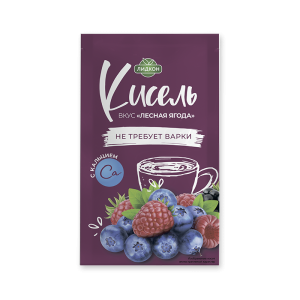 Kisel Forest berry with calcium - 25g