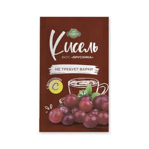 Lingonberry kisel with vitamin C - 25g