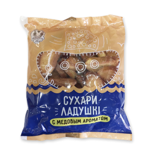 Rusks "Ladushki" with honey aroma 250g