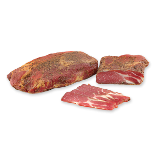Pork meat raw smoked 300g